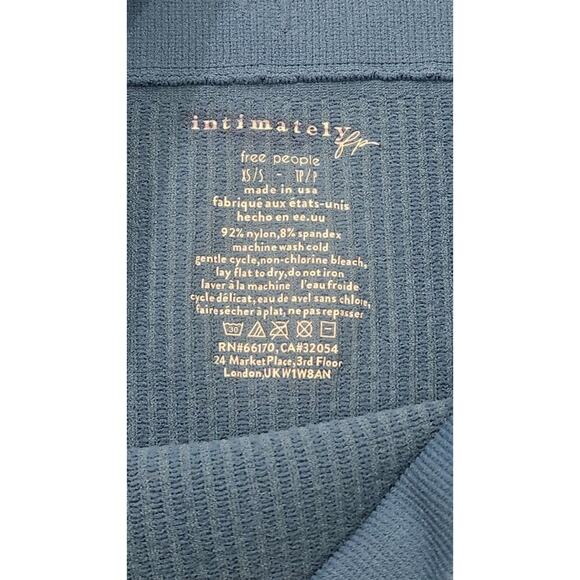 Intimately Free People Womens Capri Leggings Size XS/S Teal Seamless New - Picture 4 of 5